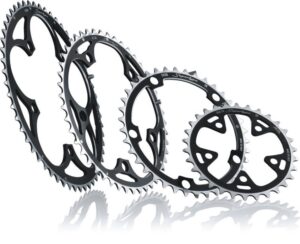 Miche Kettenblatt Supertype BCD 130SH innen 38 Zähne schwarz 9/10f Shimano
