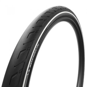 Michelin City Street Performance Line Drahtreifen 28x2,4 Zoll (60-622) Schwarz - maximaler Grip im Stadtverkehr