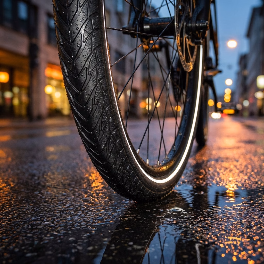 Michelin Protek Fahrradreifen 28x1.10" (700x28C / 28-622) schwarz Reflex Drahtreifen, City & Trekking, E-Bike Ready
