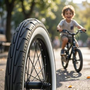 Michelin Reifen City J 22x1.45" 37-490 schwarz/weiß Draht