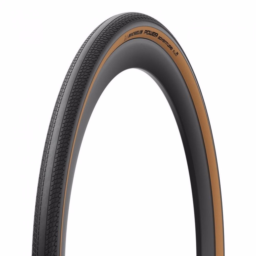 Michelin Reifen Power Adventure 28x1,90" 48-622 schwarz/braun TLR faltbar