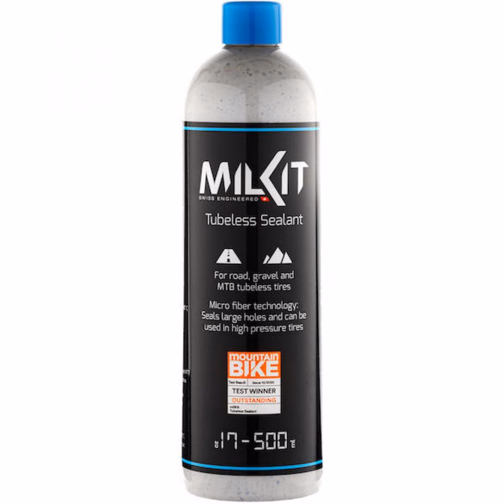 milKit Dichtmilch Tubeless Sealant 500 ml - Testsieger für MTB, Gravel & Road