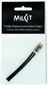 milKit Ventileinsatz Ersatz Valve Cores 75 mm - 2er Set Tubeless