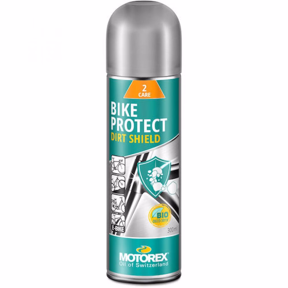 Motorex Pflegespray BIKE PROTECT DIRT SHIELD l ROT - langanhaltender Bike-Schutz