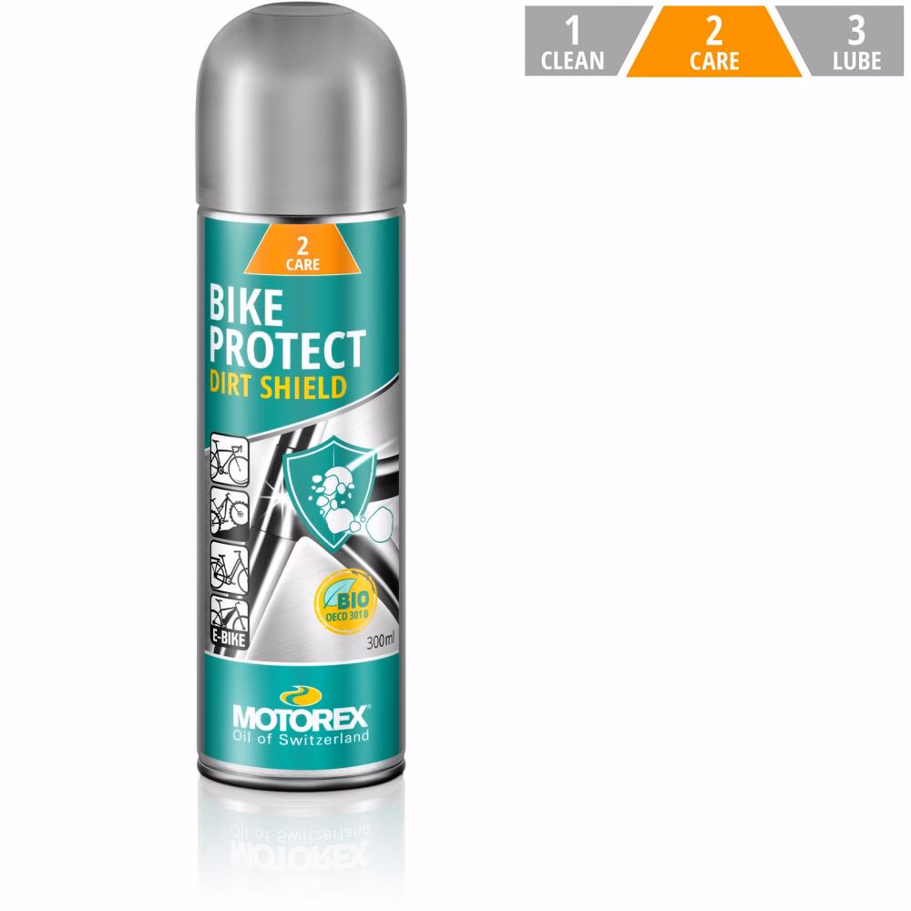 Motorex Pflegespray BIKE PROTECT DIRT SHIELD l ROT - Schutz & Pflege für Bike und E-Bike