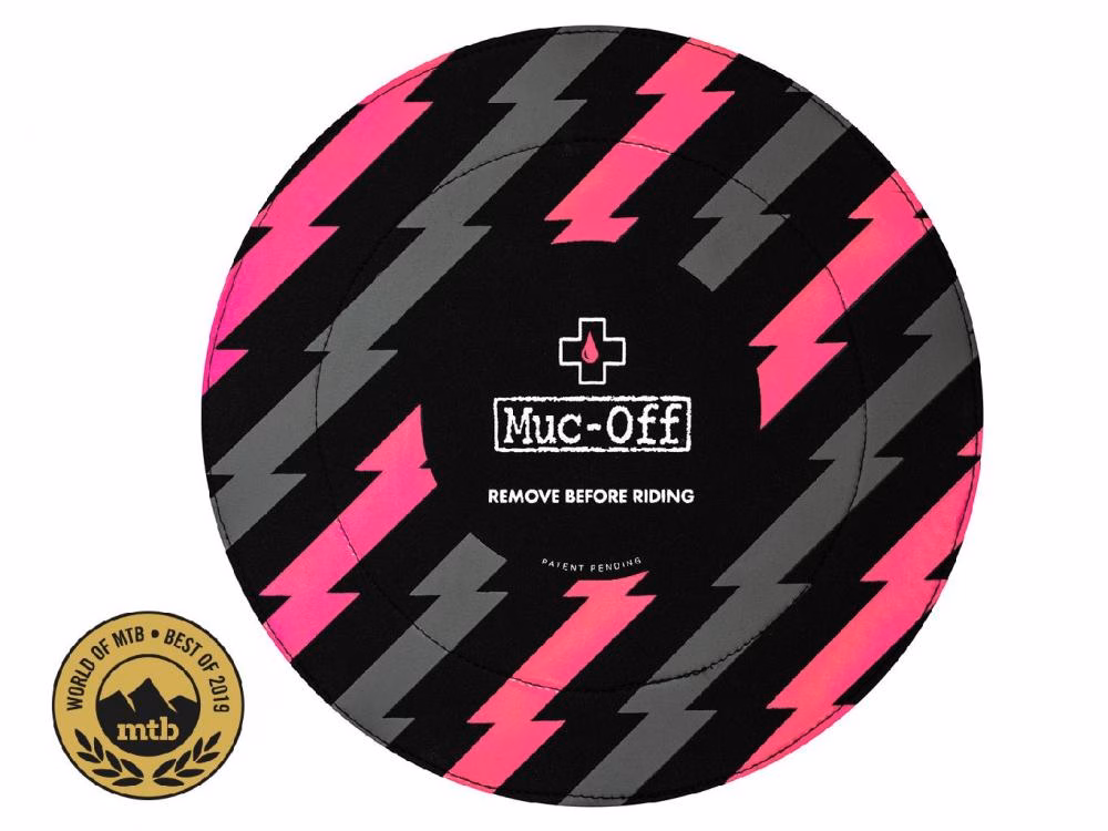 Muc-Off Disc Brake Covers Paar Pink - Bremsscheibenschutz für MTB & Rennrad