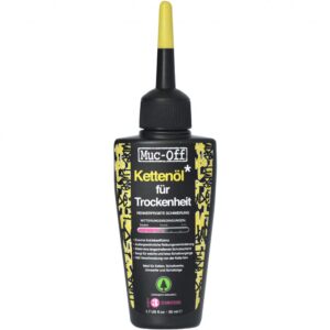 Muc-Off Dry Lube 50ml Kettenschmiermittel - Wachsbasierte Formel für trockene Bedingungen