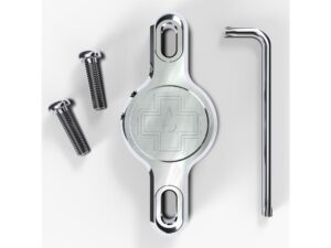 Muc Off Secure Tag Holder V2, silver, unis