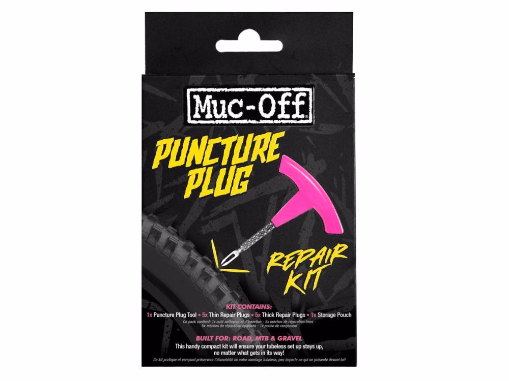 Muc Off Tubeless Puncture Plug Repair Kit pink