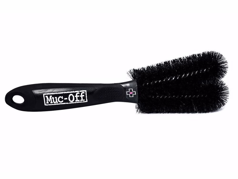 Muc Off Two Prong Brush, black