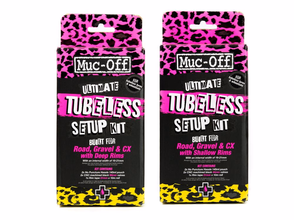 Muc Off UltimateTubeless Kit Road 44mm pink