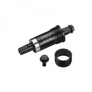 NECO Innenlager 131 mm Achslänge, 68 mm BSA-Gehäuse, Nylonschalen, Vierkantaufnahme, gedichtete Industrielager