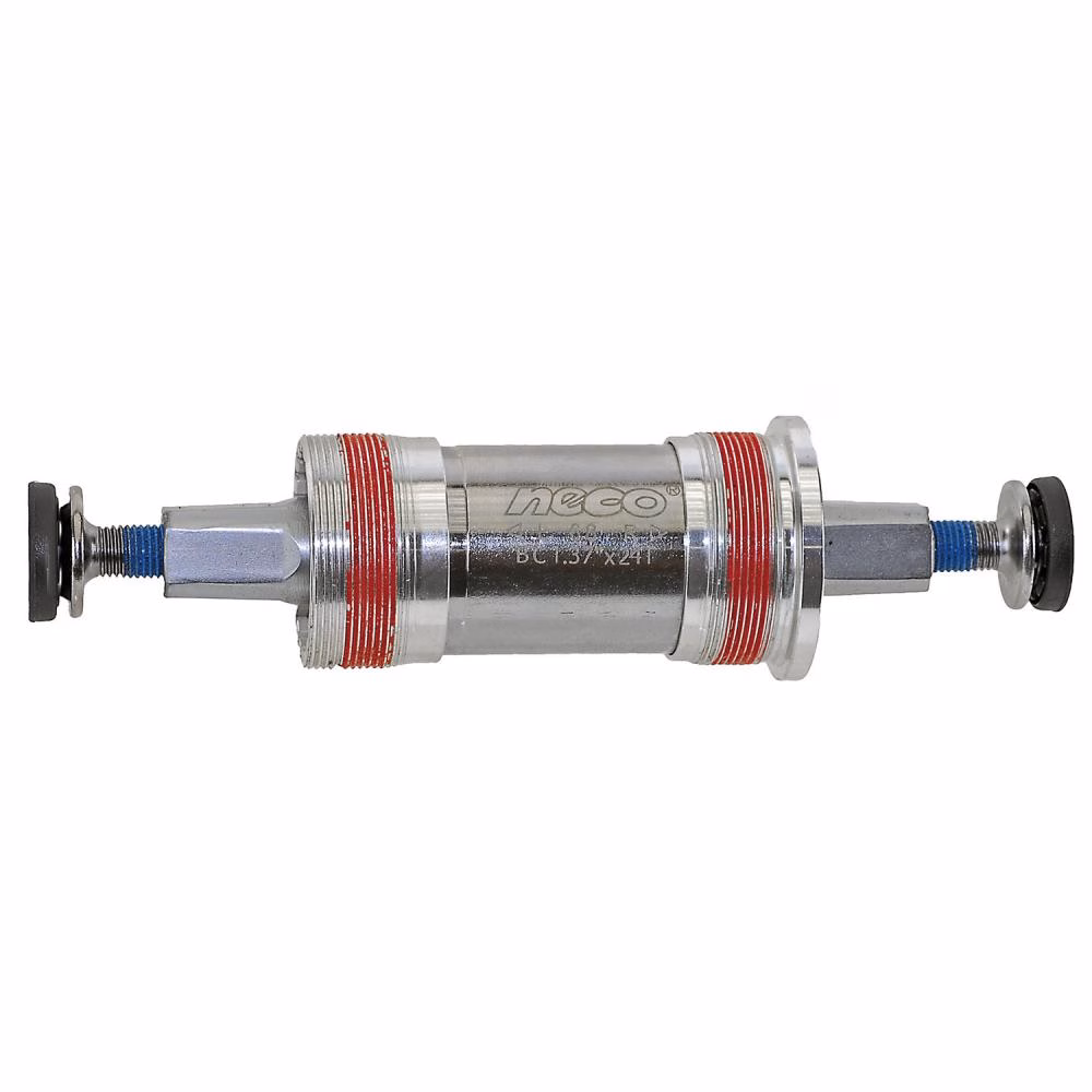 NECO Innenlager 4-Kant BSA 68 mm Achse 107,5 mm CrMo Hohlachse Alu-Schalen gedichtet JIS Industrielager