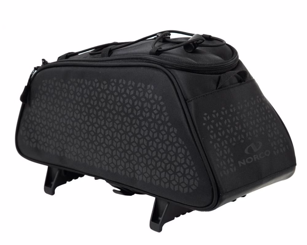 Norco Gepäckträgertasche Dunfort schwarz 34x17x16cm mit TopKlip