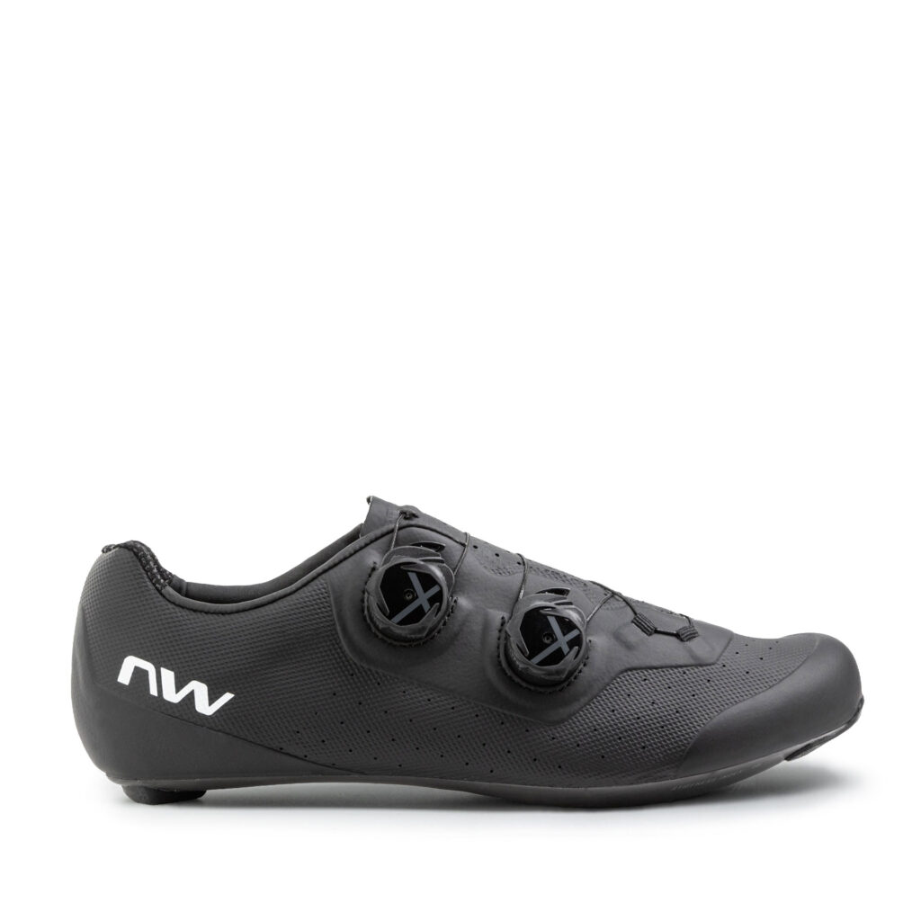 Northwave Extreme Plus Rennradschuh mit Carbonsohle 45 black/white