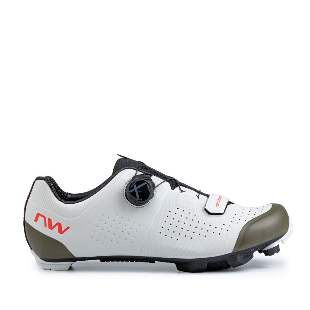Northwave Razer Mountainbike-Schuhe 41 light grey/green forest