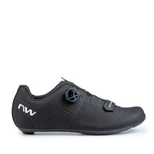 Northwave Storm Carbon Rennradschuhe 45 black/white