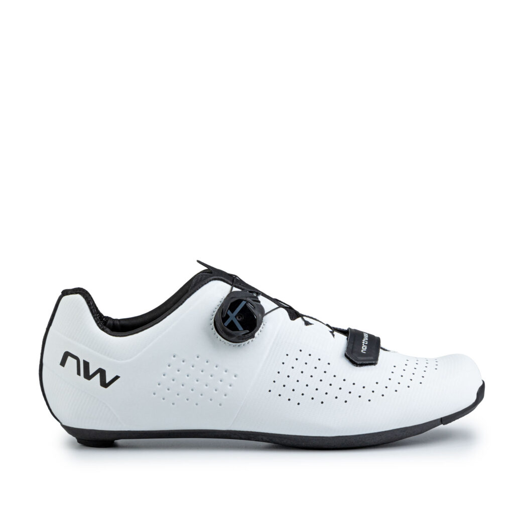 Northwave Storm Carbon Rennradschuhe 46 white/black