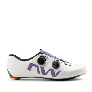 Northwave Veloce Extreme Rennradschuh mit Carbonsohle 41 light grey/dark purple