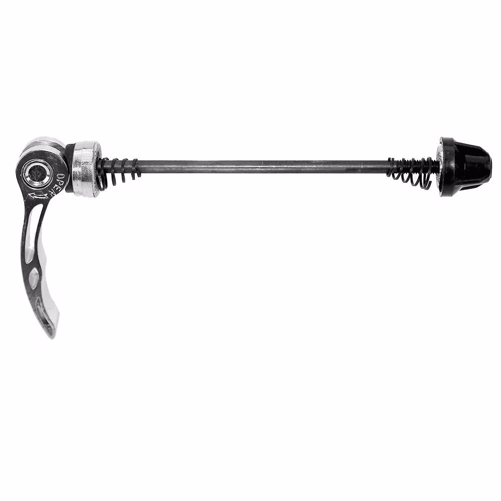 Novatec Schnellspanner Aluminium 100 mm für Vorderrad - 40 g, Schwarz