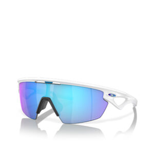 Oakley Sphaera™ Fahrradbrille matte white prizm sapphire polarized