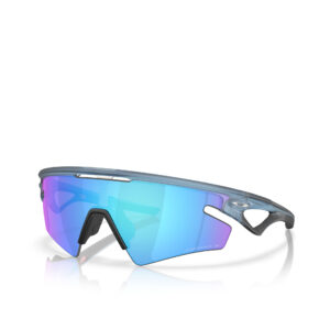 Oakley Sphaera™ Slash Fahrradbrille matte transparent stonewash prizm sapphire polarized