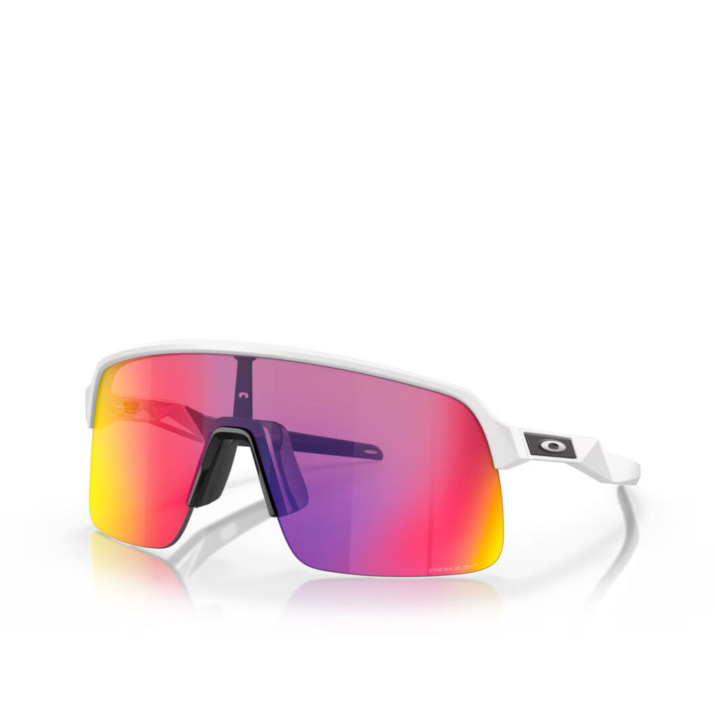 Oakley Sutro Lite Fahrradbrille matte white prizm sapphire
