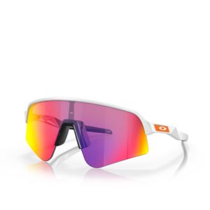 Oakley Sutro Lite Sweep Fahrradbrille matte white/orange prizm road