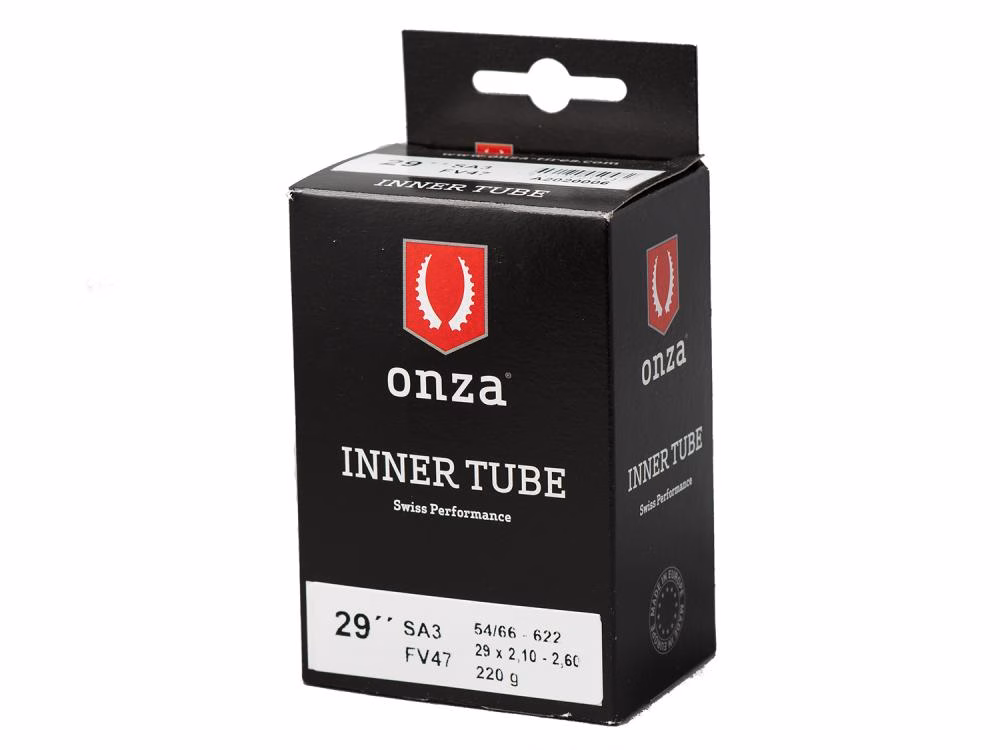 Onza Tires Tube SA2, 1.90-2.30, 0.6mm, Presta FV47mm, black, 650B