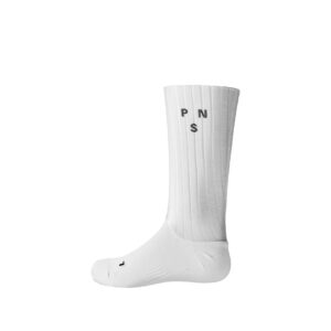 Pas Normal Studios Aero Socks Aerodynamische Radsocken M/40-43 white