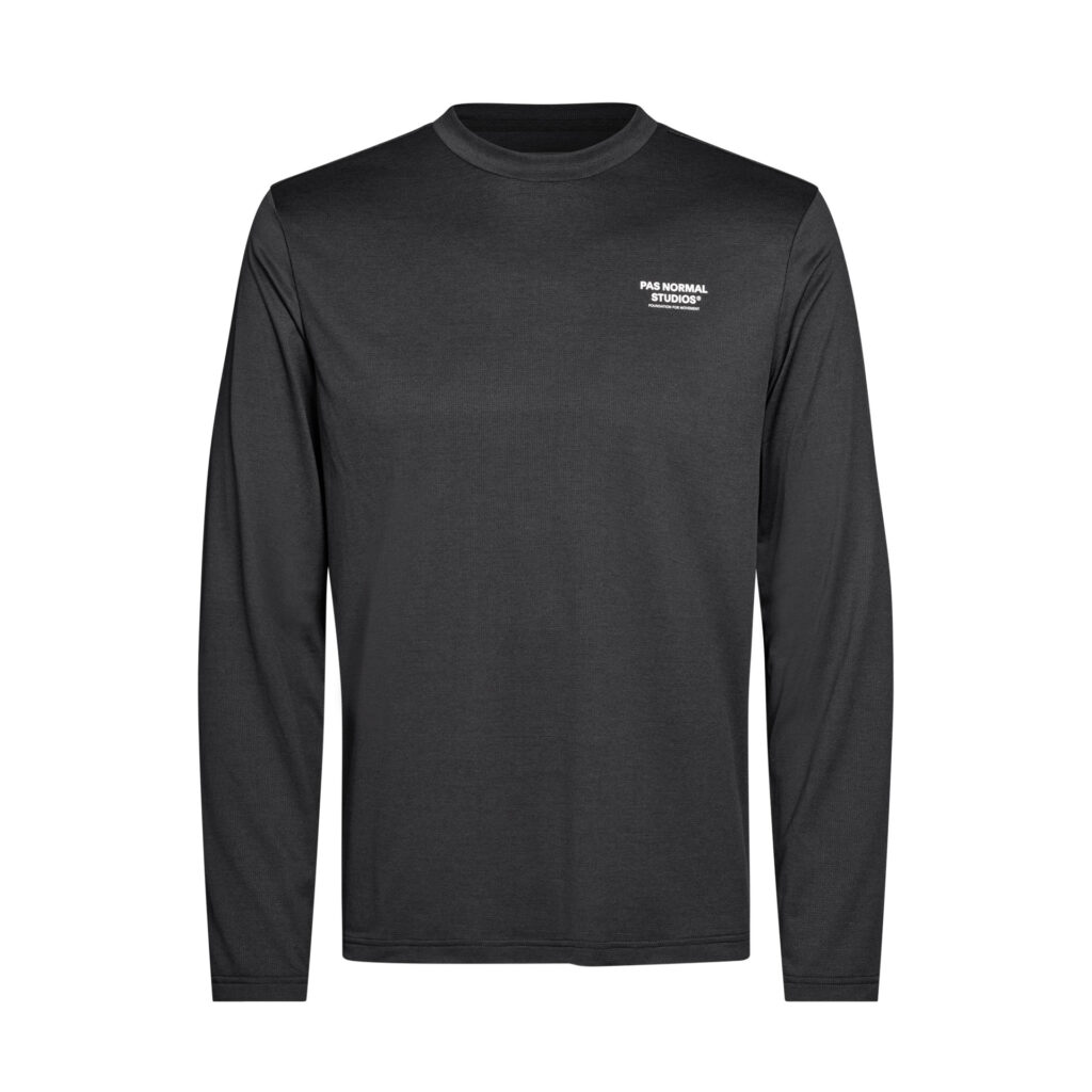 Pas Normal Studios Balance Long Sleeve T-Shirt Langarm Lauf-Shirt L black