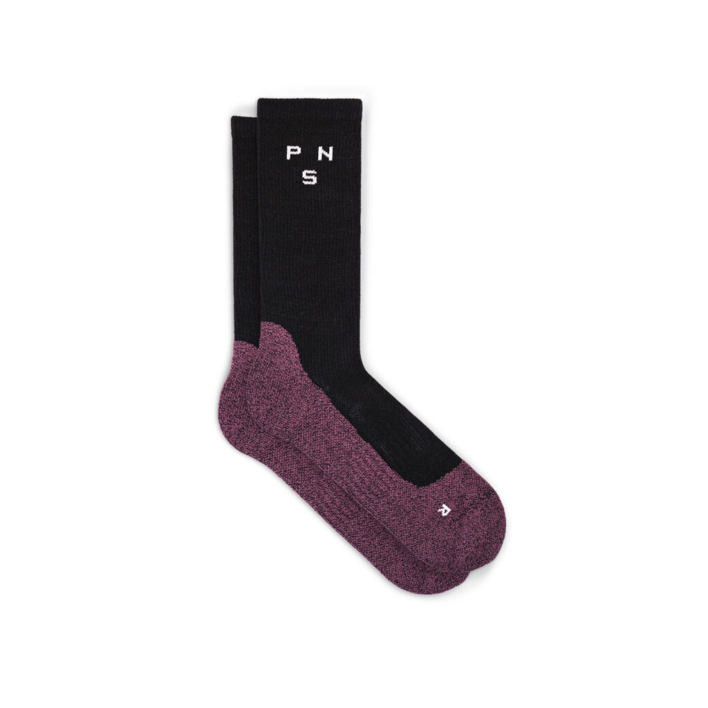 Pas Normal Studios Deep Winter Wool Socks warme Fahrradsocken M/39-42 black