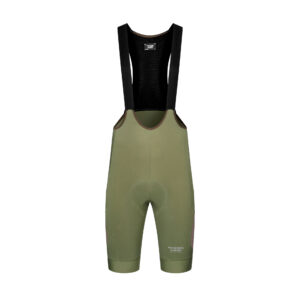 Pas Normal Studios Escapism Cargo Bibs Kurze Trägerhose Herren S light olive