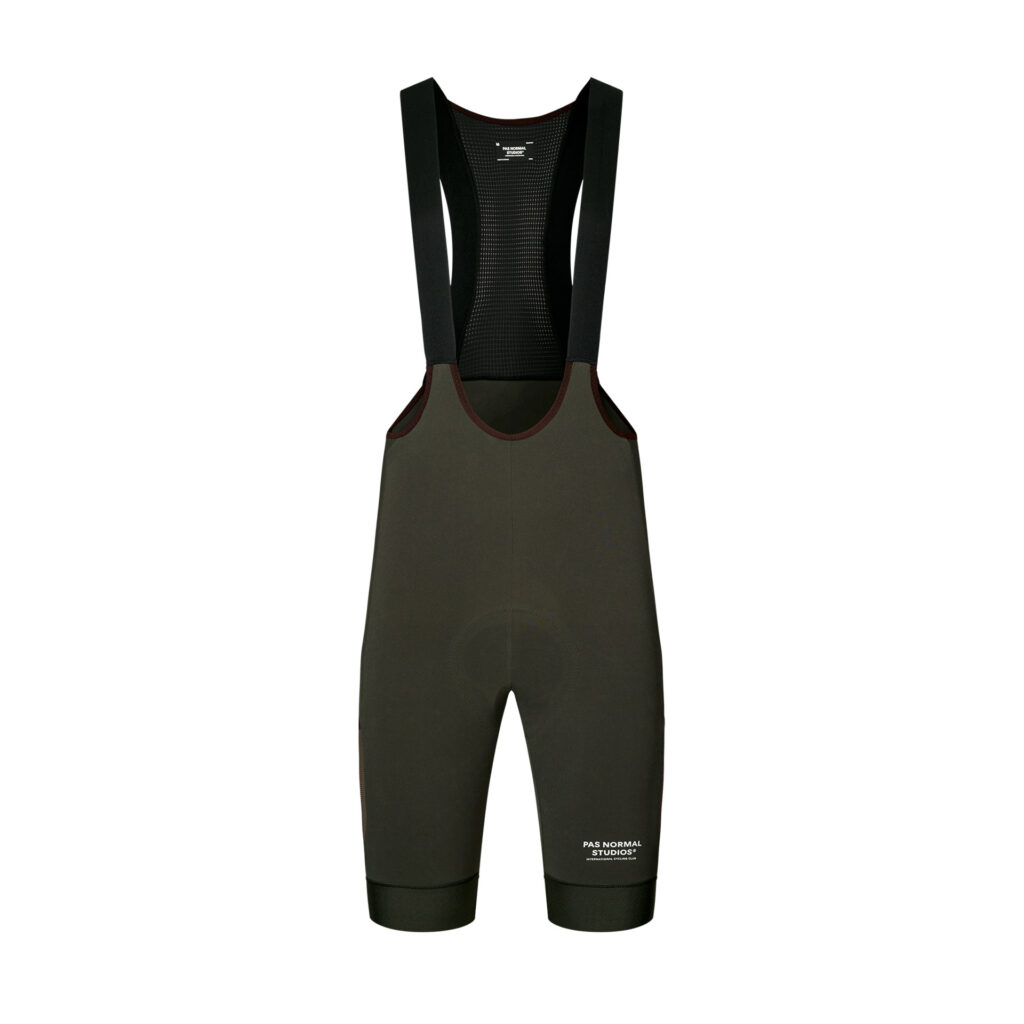 Pas Normal Studios Escapism Cargo Bibs Kurze Trägerhose Herren XL dark olive