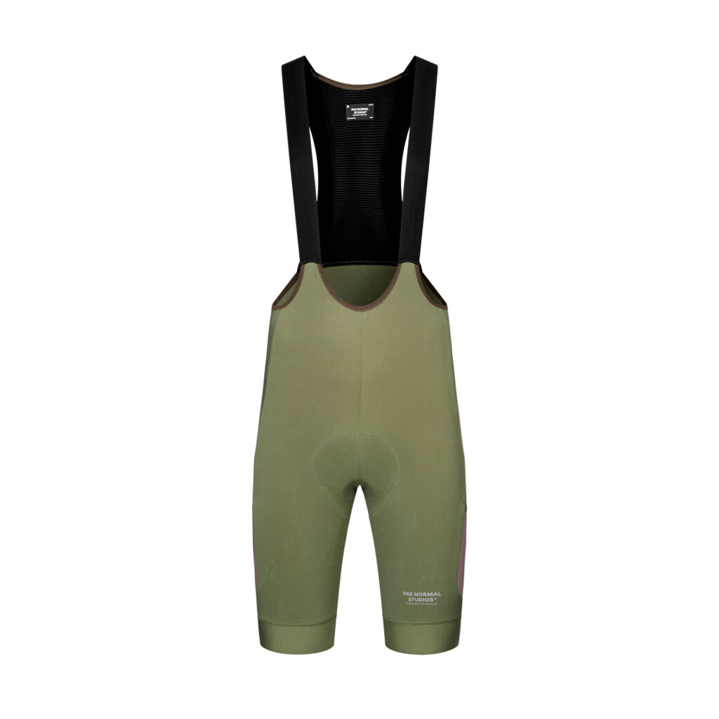 Pas Normal Studios Escapism Cargo Bibs Kurze Trägerhose Herren XL light olive