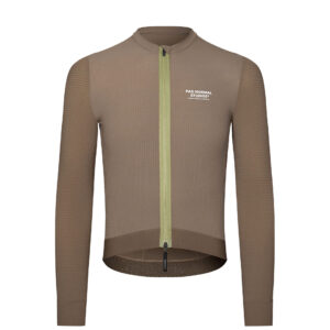 Pas Normal Studios Escapism Long Sleeve Jersey Langarm Fahrradtrikot Herren XL stone brown