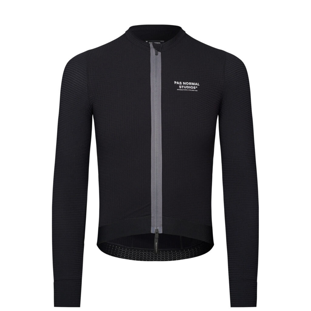 Pas Normal Studios Escapism Long Sleeve Jersey Langarm Fahrradtrikot Herren S black