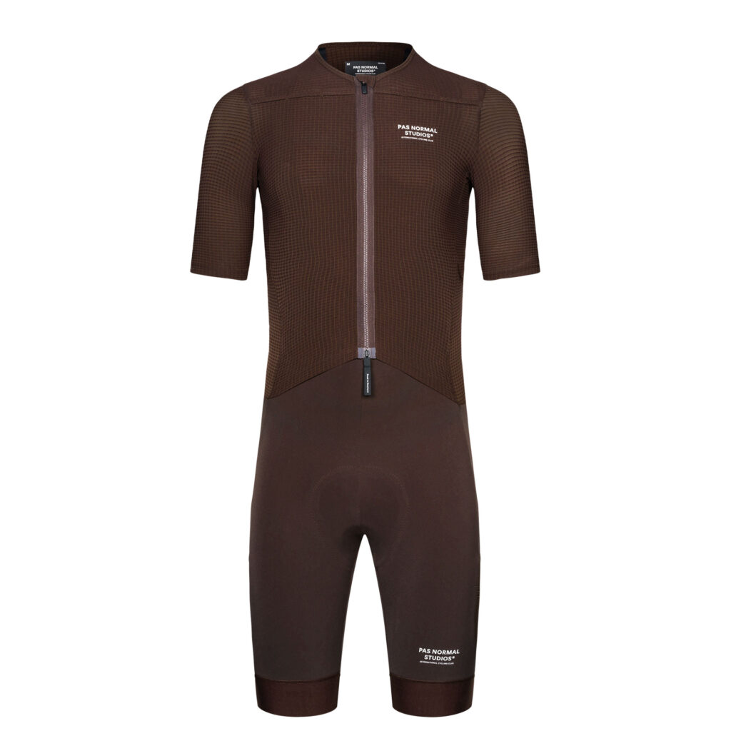 Pas Normal Studios Escapism Speedsuit Gravel-Einteiler S dark red