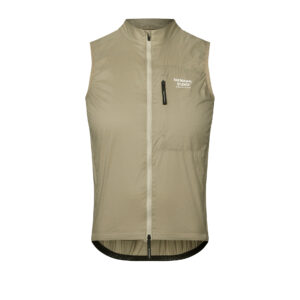 Pas Normal Studios Essential Insulated Gilet warme Fahrradwindweste Herren L grey sage