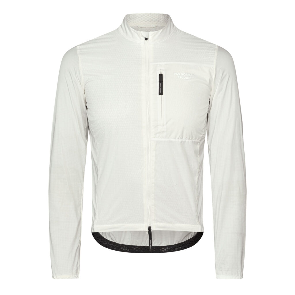 Pas Normal Studios Essential Insulated Jacket warme Fahrrad-Windjacke Herren L off white