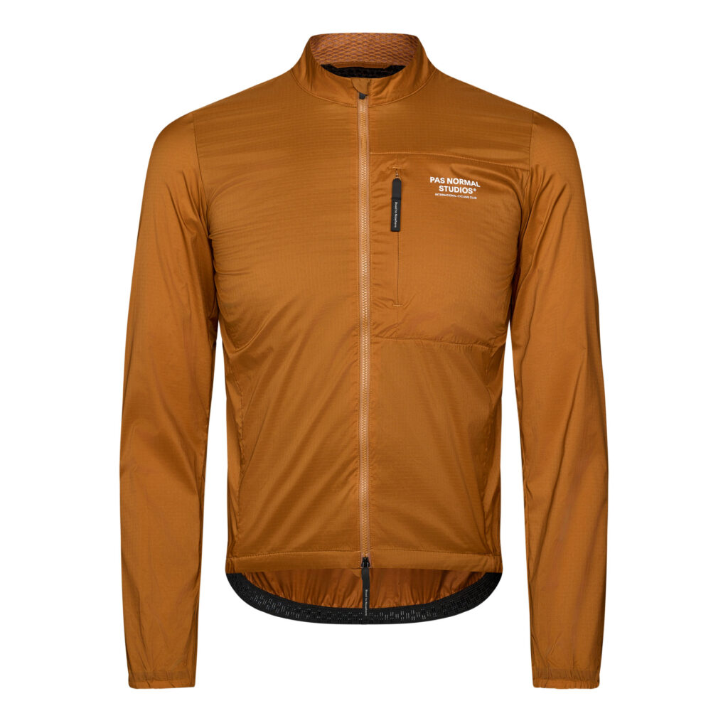 Pas Normal Studios Essential Insulated Jacket warme Fahrrad-Windjacke Herren M pecan