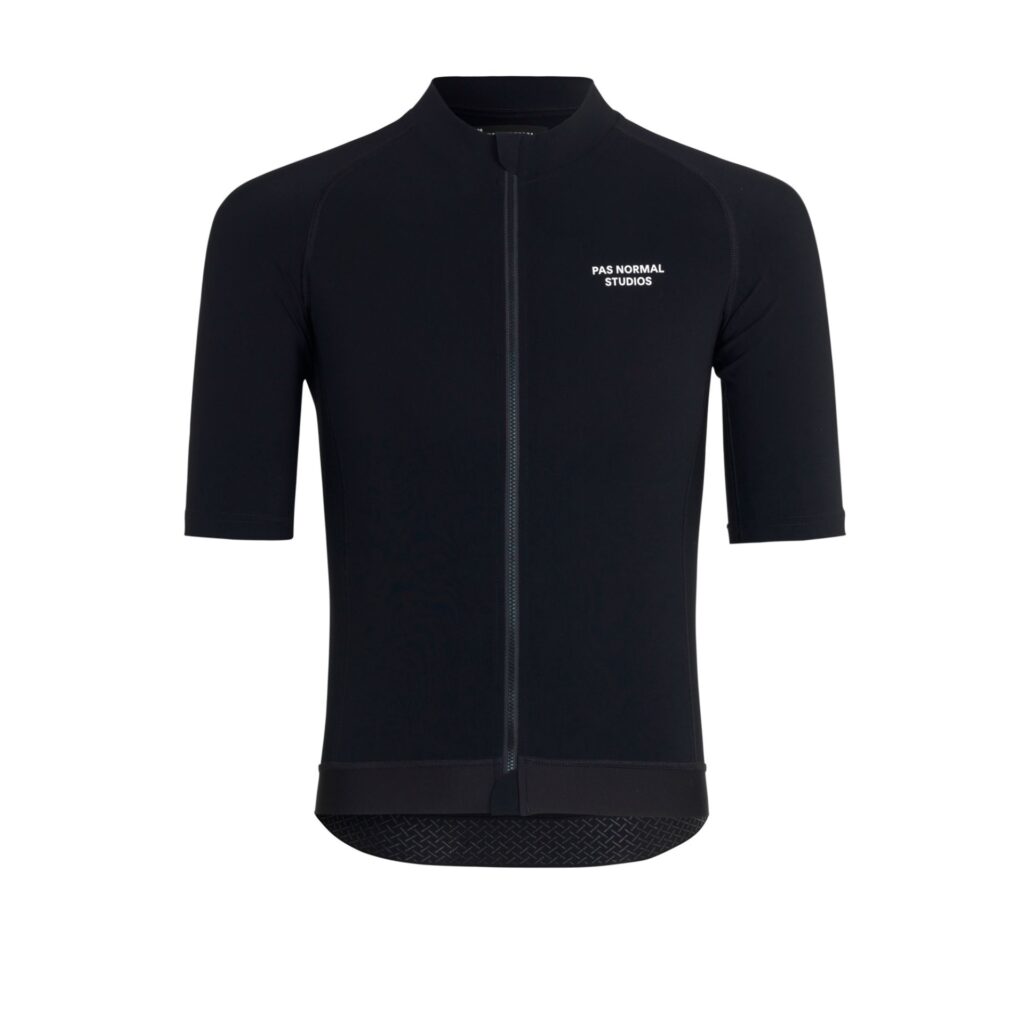 Pas Normal Studios Essential Jersey kurzarm Fahrradtrikot Herren M black