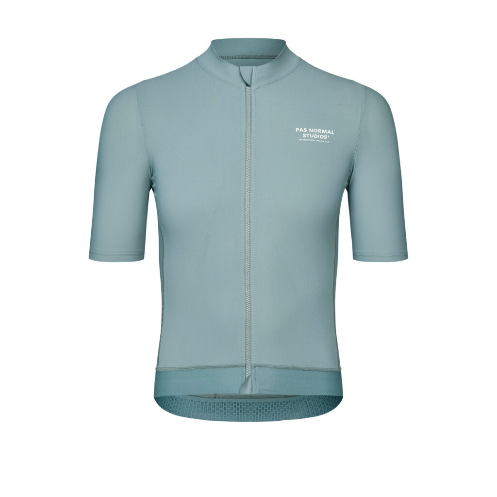Pas Normal Studios Essential Jersey kurzarm Fahrradtrikot Herren XL calcite blue