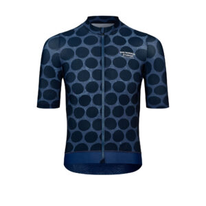 Pas Normal Studios Essential Jersey kurzarm Fahrradtrikot Herren XL dot dark navy