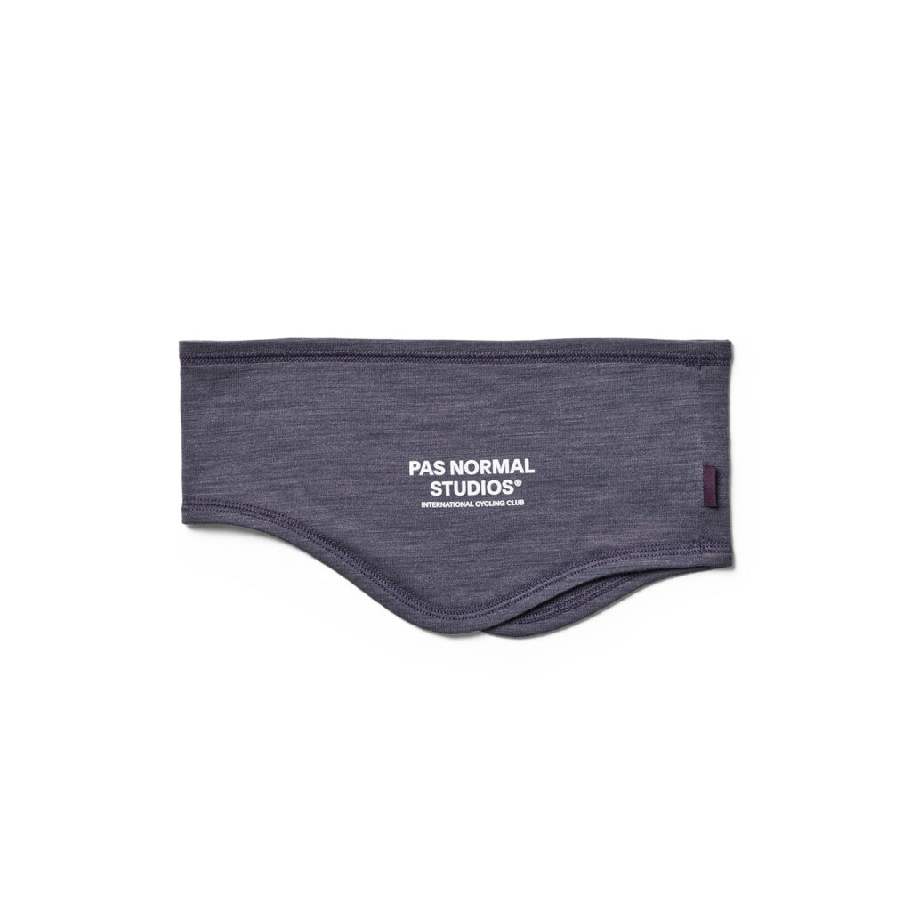 Pas Normal Studios Logo Merino Headband One-Size steel