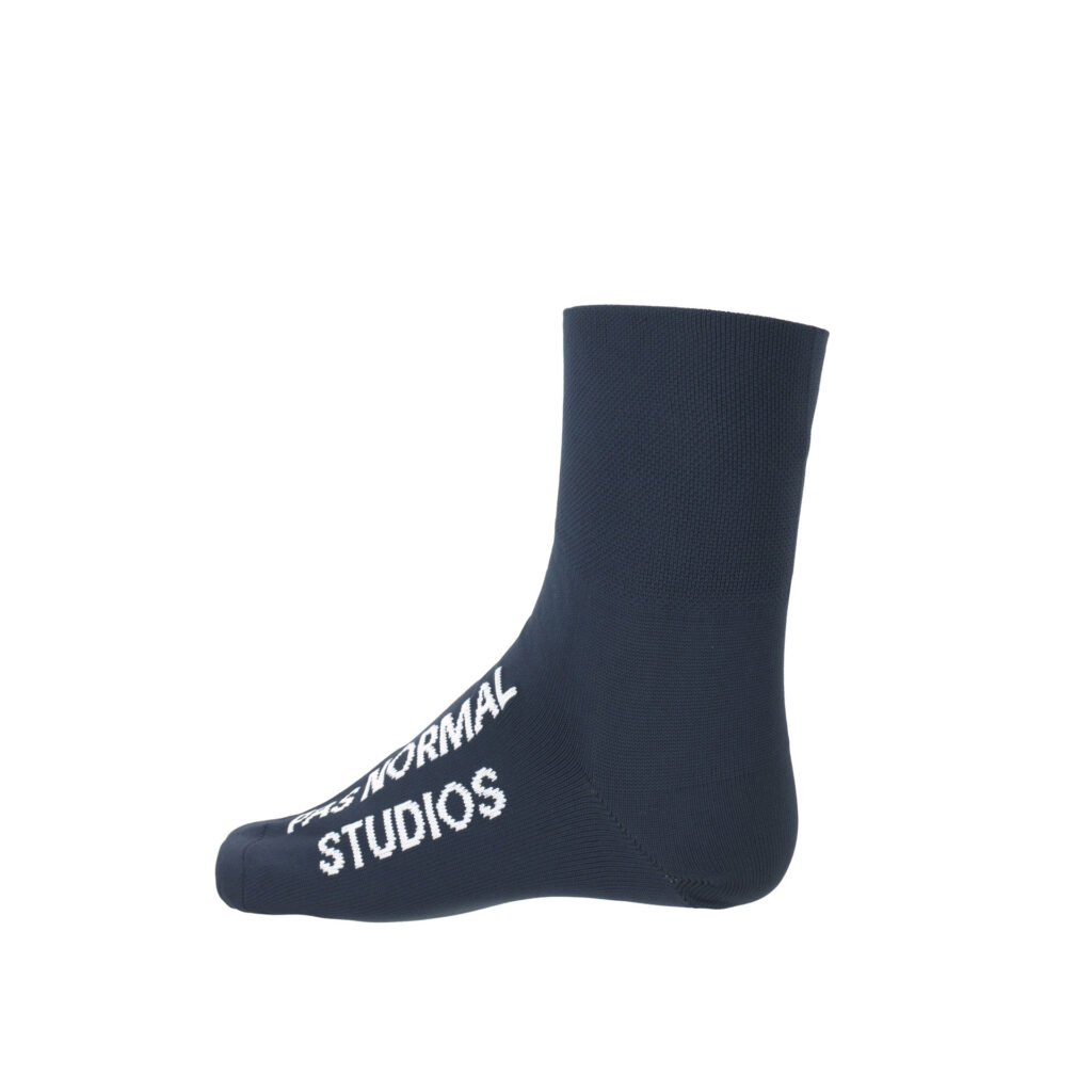 Pas Normal Studios Logo Pre-Cut Oversocks Übersocken M/40-43 EU navy