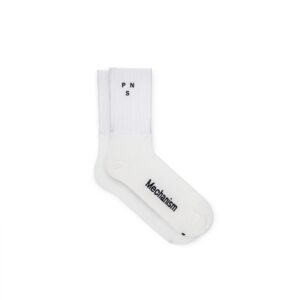 Pas Normal Studios Mechanism Aero Socks Radsocken S white