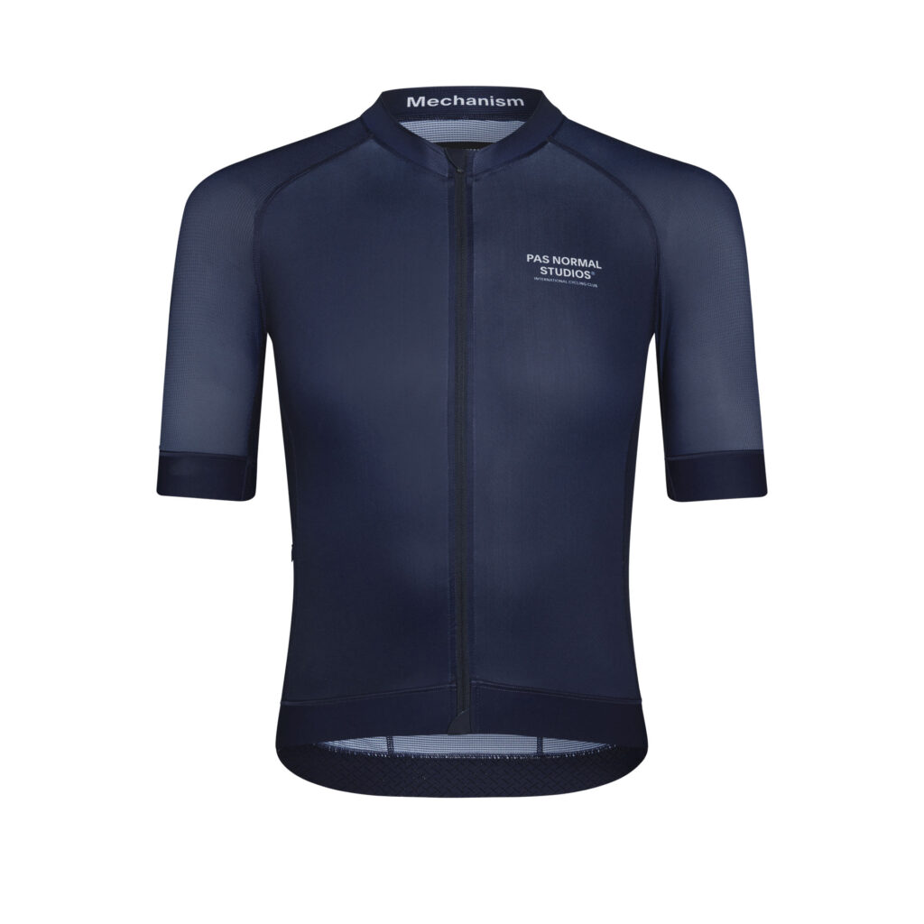 Pas Normal Studios Mechanism Jersey Kurzarm Fahrradtrikot Herren XXL navy