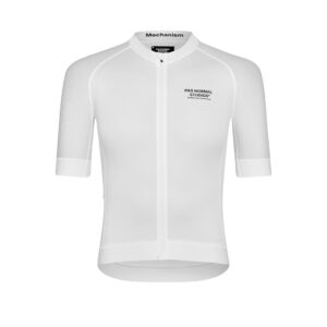 Pas Normal Studios Mechanism Jersey Kurzarm Fahrradtrikot Herren XXL white