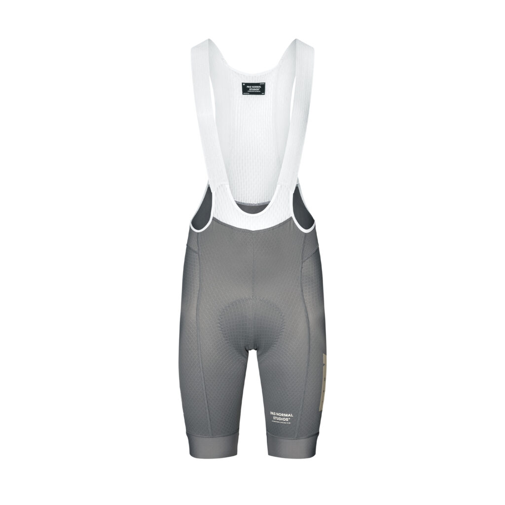 Pas Normal Studios Mechanism Logo Bibs Kurze Trägerhose Herren L medium grey